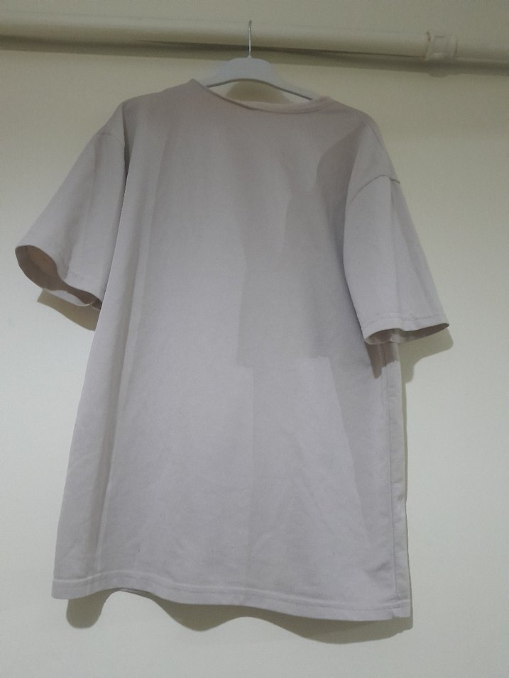 Nike Erkek Kısa Kollu Beyaz Tişört - Görsel 2