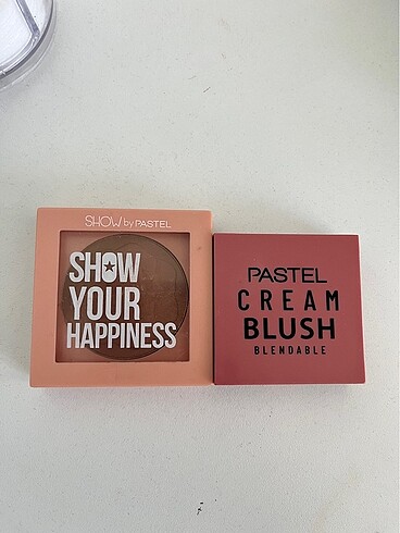 Pastel allık ve bronzer