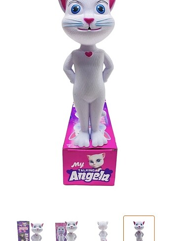 Angela ses kaydeden konuşan kedi Tom 