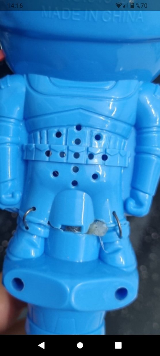 Mavi Renkli Müzikli Çocuk Oyuncağı - Görsel 5