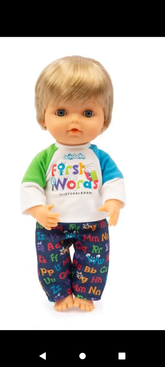 Cicciobello İlk Kelimeler Etkileşimli Bebek - Görsel 2