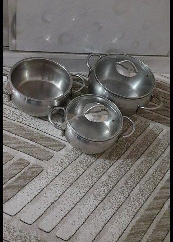 KORKMAZ çelik tencere seti - Görsel 2