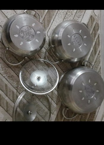 KORKMAZ çelik tencere seti - Görsel 3