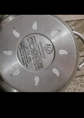 KORKMAZ çelik tencere seti - Görsel 8