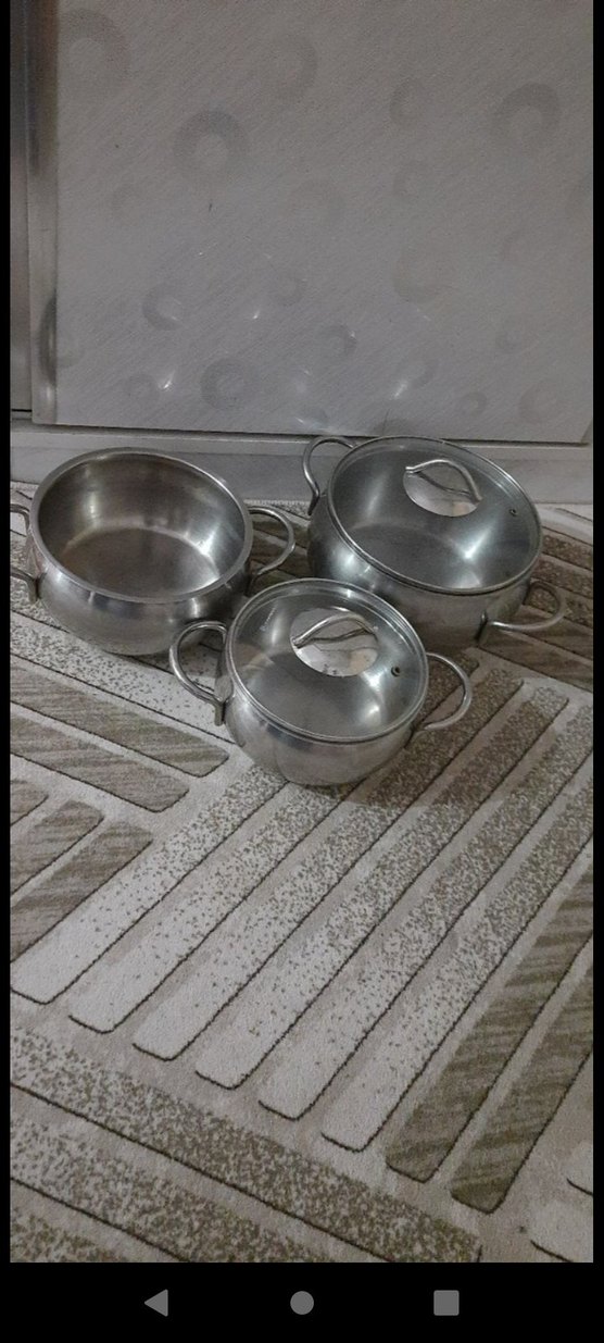 KORKMAZ çelik tencere seti - Görsel 2