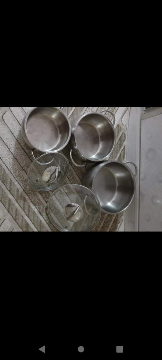 KORKMAZ çelik tencere seti - Görsel 5