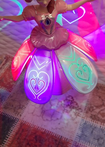 Işıklı Çok Renkli Prenses Bebek - Görsel 7