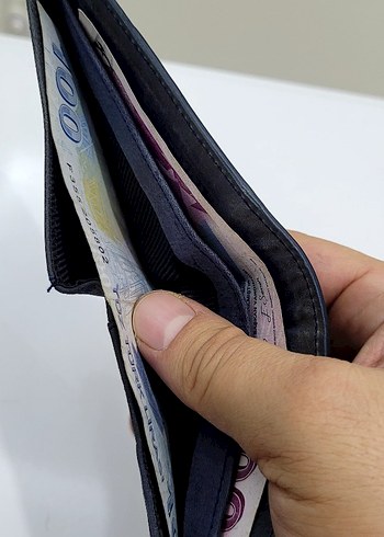 Boyner fabrika hakiki Deri Cüzdanı - Görsel 8