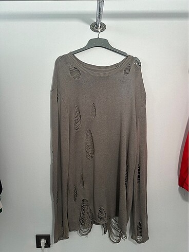 H&M Delik Desenli kazak