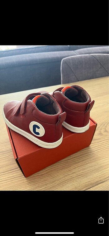 28 Beden kırmızı Renk Camper Kırmızı Bot 28 no