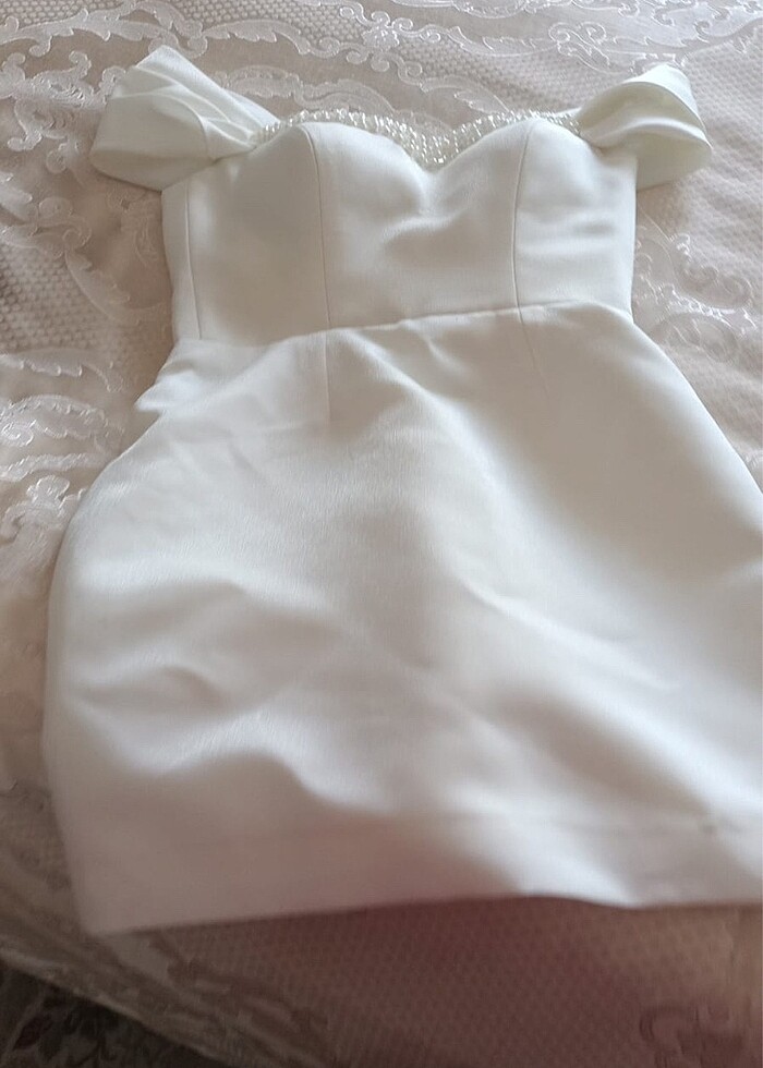 ÖZEL DİKİM AFTER NİKAH ABİYESİ - Görsel 2