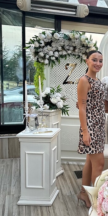 Trendyol & Milla Zara Model Leopar Elbise