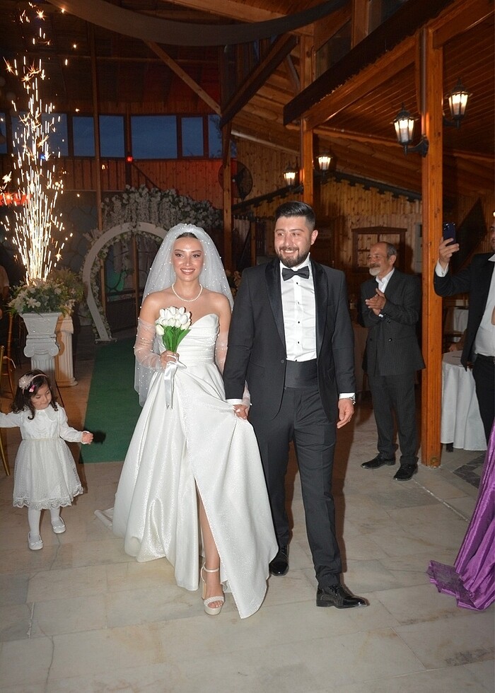 Saten Gelinlik - Görsel 2