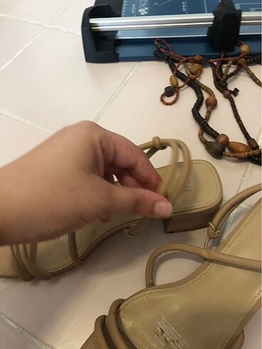 38 Beden H&M topuklu sandalet