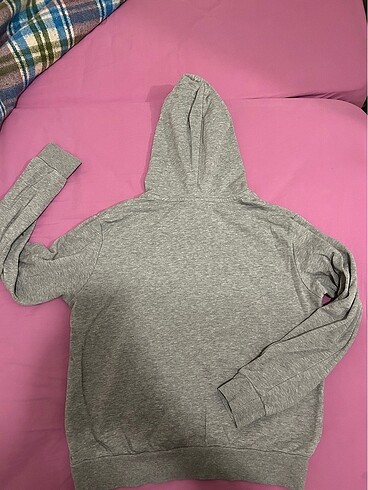 s Beden Hm düz gri basic sweatshirt
