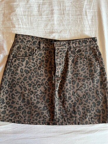 Leopar desen kot etek