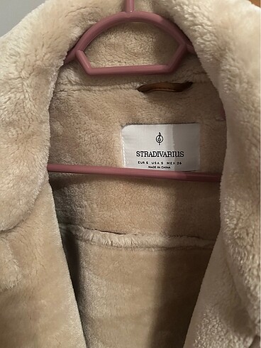 s Beden Stradivarius kürklü kaban