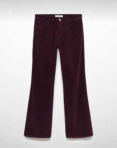 xs Beden Mango kadife jean