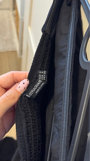 s Beden siyah Renk Stradivarius tulum