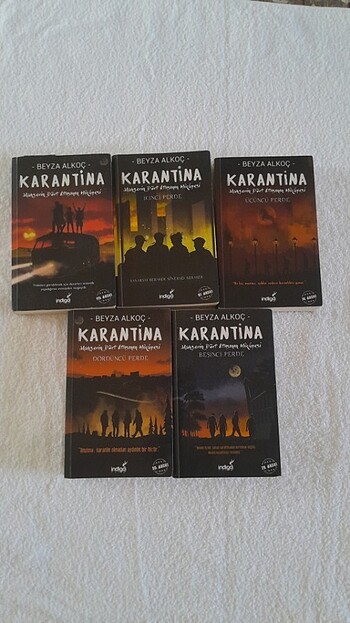 Karantina kitap serisi (tanesi 150TL)