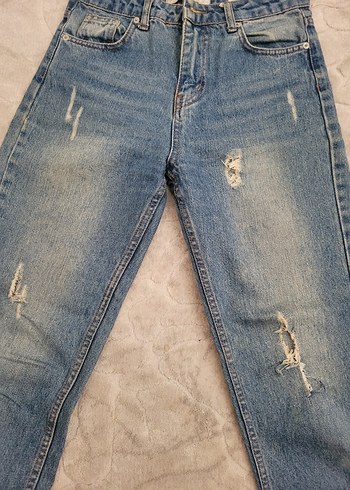 Diğer Kadın Mom Denim Bol Kesim Jean