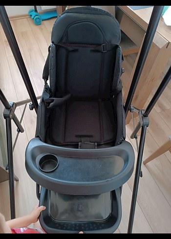 Beden siyah Renk baby plus party bebek salıncagı ve mama sandalyesi
