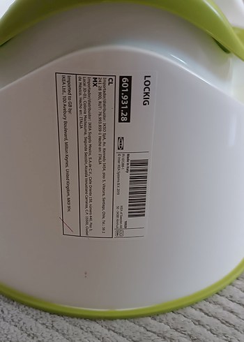 Beden İKEA Açık Yeşil Bebek Lazımlığı
