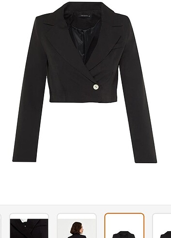 Crop Blazer