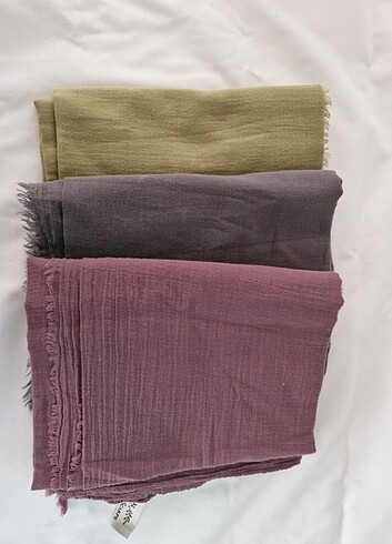  Fresh Scarfs Organik pamuk serisi 3 adet 