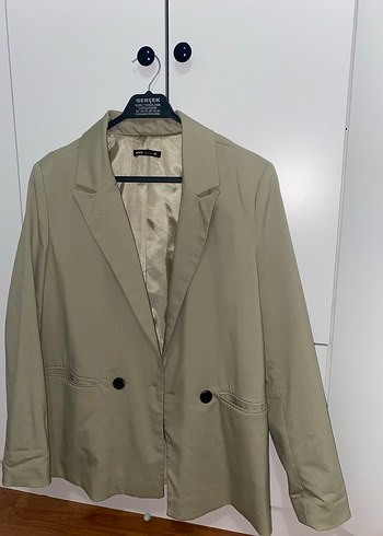 Haki Kadın Blazer Ceket