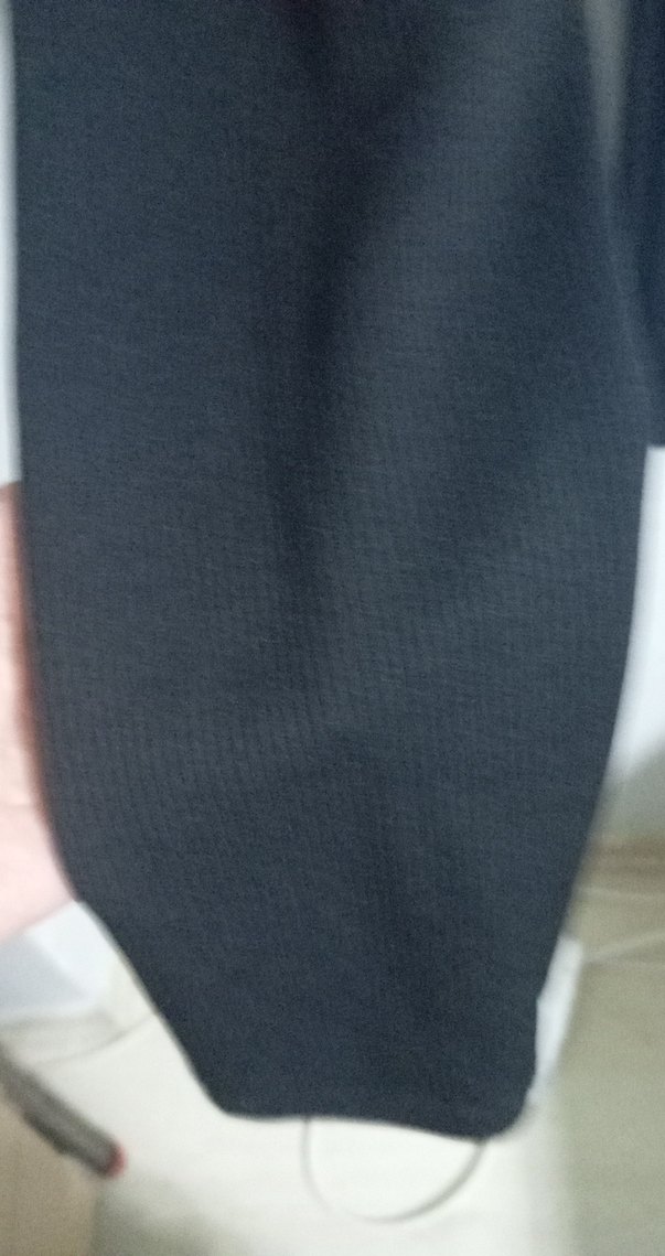 Siyah Kadın Spor Tayt Midi Boy - Görsel 2