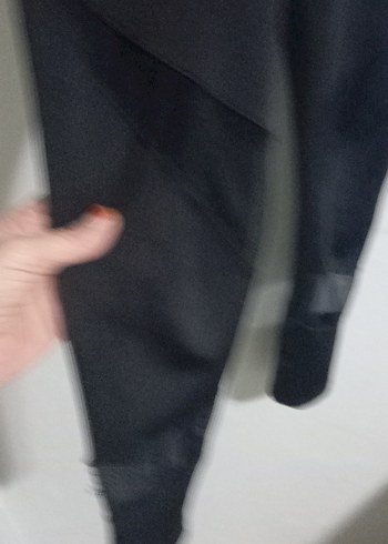 Nike Siyah Esnek Spor Tayt - Görsel 3