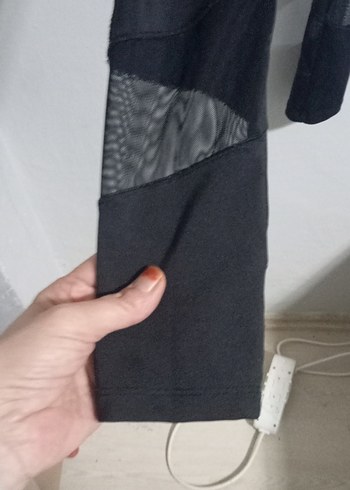 Nike Siyah Esnek Spor Tayt - Görsel 2