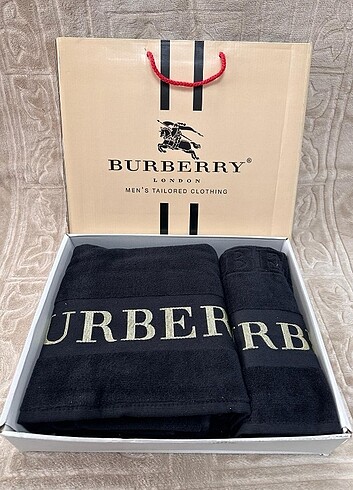 BURBERRY HAVLU SETİ