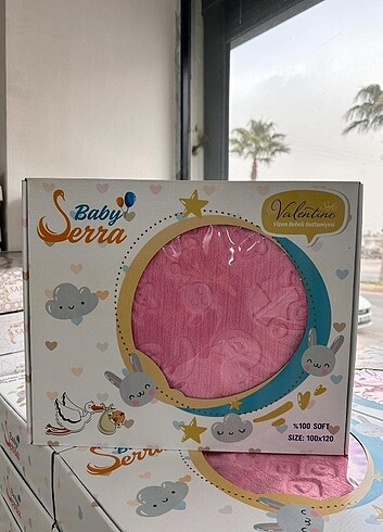 BABY SERRA VAALENTİNE VİZON BEBEK BATTANİYESİ 