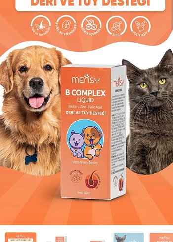 Mensy Kedi deri ve tüy desteği damla - Görsel 2