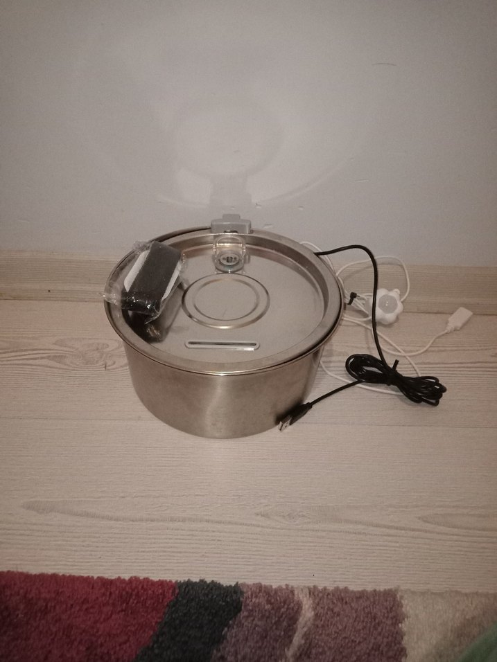 ÇELİK SENSÖRLÜ KEDİ SU PINARI - Görsel 3