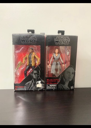 Star Wars Rey Ve Finn The Black series