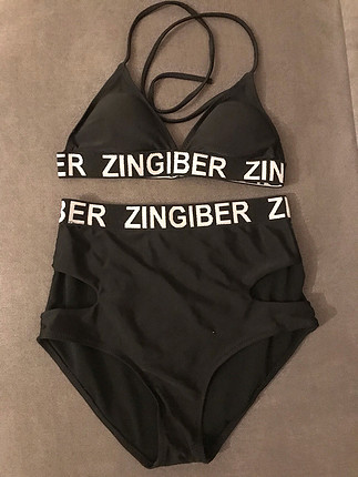 Siyah Yüksek bel bikini