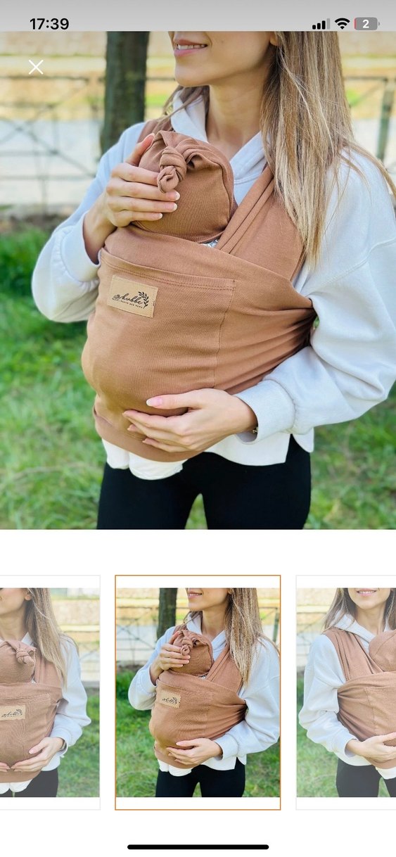 Bebek Kanguru Sling - Görsel 2