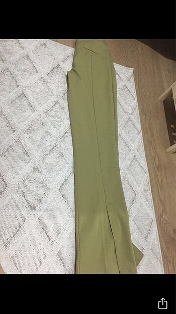 s Beden Yağ yeşili pantolon
