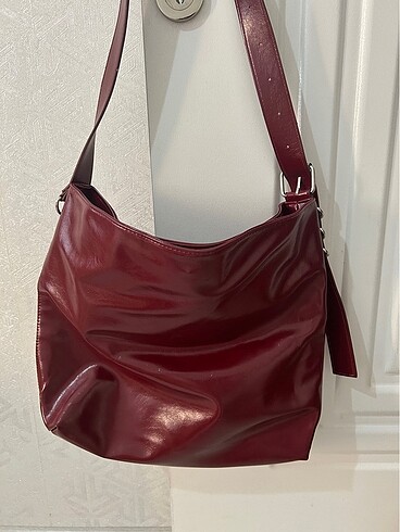  Beden bordo Renk Stradivarius çanta