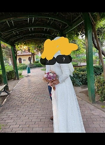 Yeni harika bir nikah elbisesi