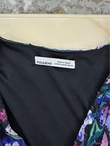 xs Beden pull and bear elbise