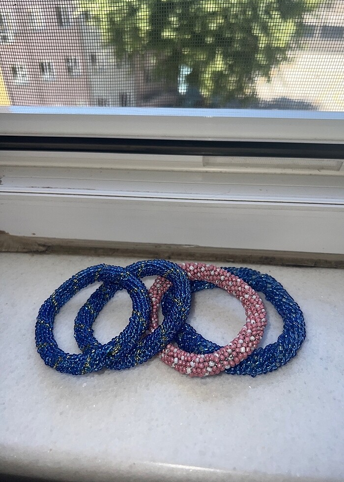 Cam boncuk bileklik - Görsel 2