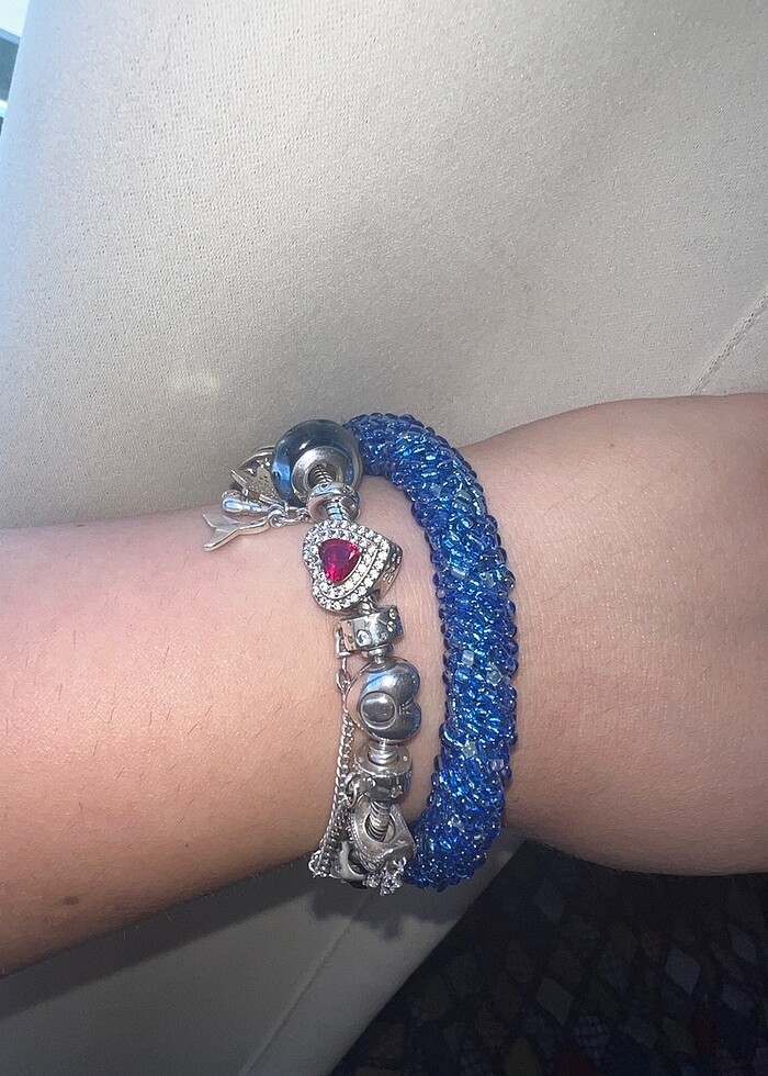 Cam boncuk bileklik - Görsel 4