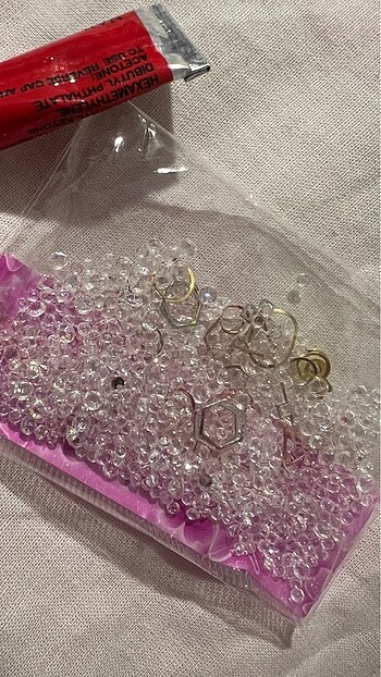 Kristal tırnak/makyaj taşı - Görsel 3