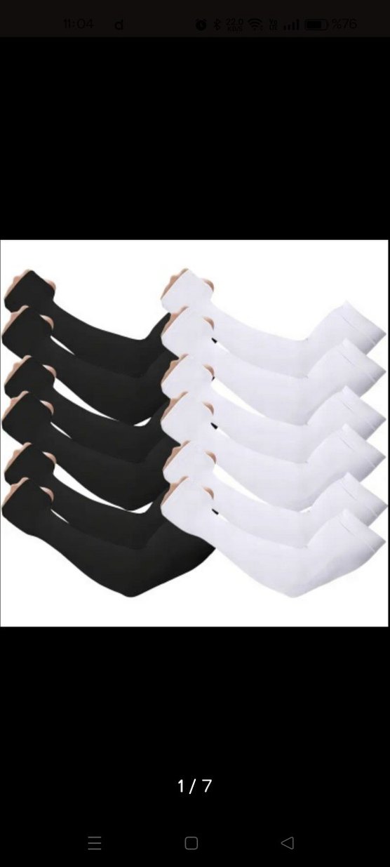 Esnek UV Spor Tesettür Kolluk - Görsel 3