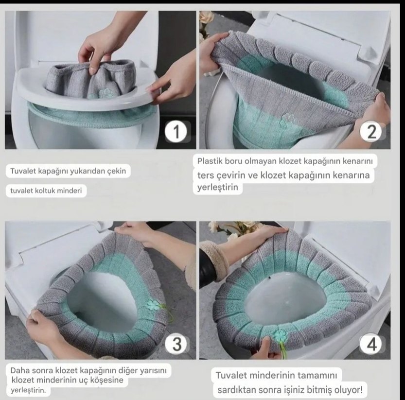 Klozet Kapağı Minderi - Görsel 2