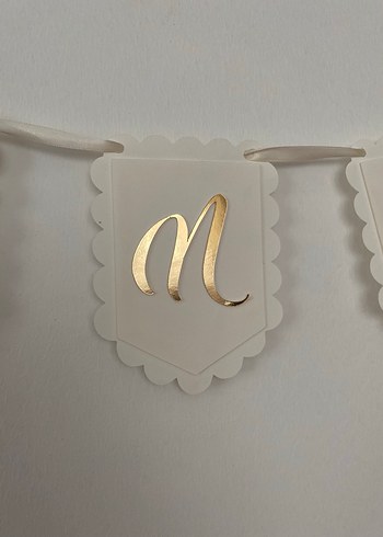 Beyaz İncili Parti Süsü - Görsel 2